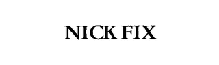 NICK FIX logo
