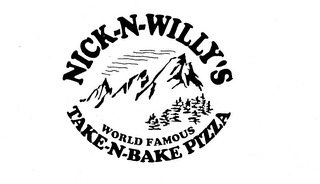 NICK-N-WILLY'S WORLD FAMOUS TAKE-N-BAKEPIZZA logo
