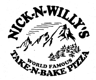 NICK-N-WILLY'S WORLD FAMOUS TAKE-N-BAKEPIZZA logo