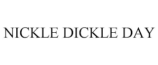 NICKLE DICKLE DAY logo
