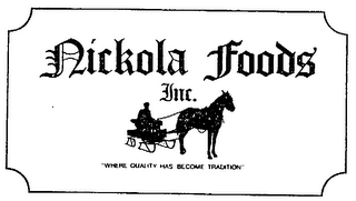 NICKOLA FOODS logo