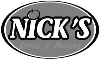 NICK'S GYROS & PHILLYS logo