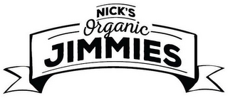 NICK'S ORGANIC JIMMIES logo