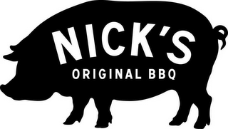NICK'S ORIGINAL BBQ logo