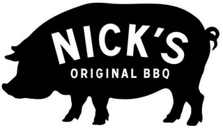 NICK'S ORIGINAL BBQ logo