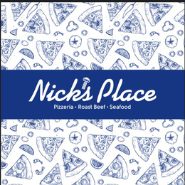 NICKS PLACE PIZZERIA ROAST BEEF SEAFOOD logo