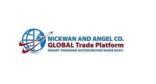 NICKWAN AND ANGEL CO. GLOBAL TRADE PLATFORM SMART THINKING SOURCING MADE EASY. logo