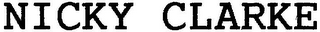 NICKY CLARKE logo