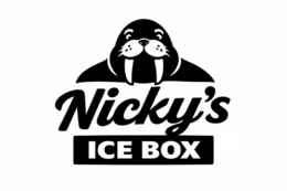 NICKY'S ICE BOX logo
