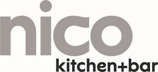 NICO KITCHEN+BAR logo