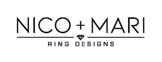 NICO + MARI RING DESIGNS logo
