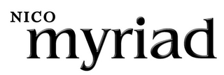 NICO MYRIAD logo