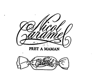 NICOL CARAMEL PRET A MAMAN NICOL CARAMEL logo