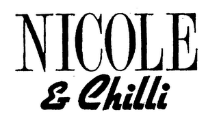 NICOLE & CHILLI logo