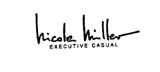 NICOLE MILLER EXECUTIVE CASUAL logo