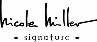NICOLE MILLER SIGNATURE logo