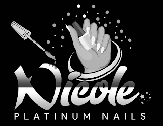 NICOLE PLATINUM NAILS logo