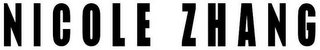 NICOLE ZHANG logo