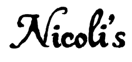 NICOLI'S logo