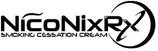 NICONIXRX SMOKING CESSATION CREAM logo