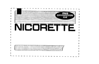 NICORETTE FREE COMMITTED QUITTERS PLAN logo