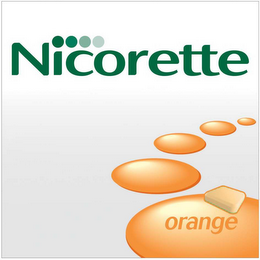 NICORETTE ORANGE logo