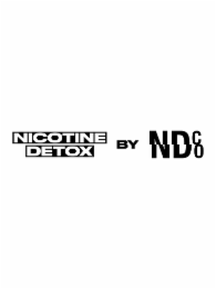 NICOTINE DETOX BY NDCO logo