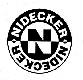 NIDECKER N logo