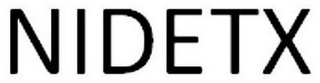NIDETX logo