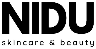 NIDU SKINCARE & BEAUTY logo