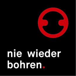 NIE WIEDER BOHREN. logo