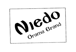 NIEDO ORAMA BRAND logo