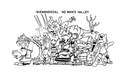 NIEMANDSDAL NO MAN'S VALLEY logo