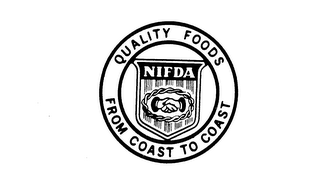 NIFDA QUALITY FOODS FROM COAST TO COAST logo