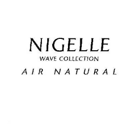NIGELLE WAVE COLLECTION AIR NATURAL logo