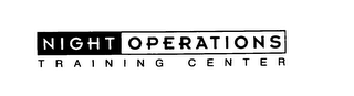 NIGHT OPERATIONS TRAINING CENTER logo