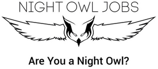 NIGHT OWL JOBS ARE YOU A NIGHT OWL? logo