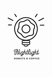 NIGHTLIGHT DONUTS & COFFEE logo