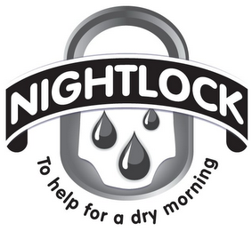 NIGHTLOCK TO HELP FOR A DRY MORNING logo
