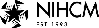 NIHCM EST 1993 logo