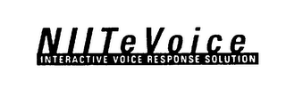 NIITE VOICE INTERACTIVE VOICE RESPONSE SOLUTION logo