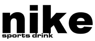 NIKE SPORTS DRINK logo