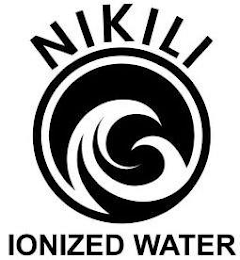 NIKILI IONIZED WATER logo
