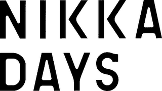 NIKKA DAYS logo