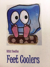 NIKKI DOODLES FEET COOLERS logo