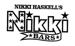 NIKKI HASKELL'S NIKKI BARS logo