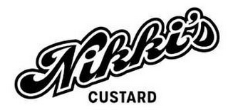 NIKKI'S CUSTARD logo