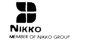 NIKKO MEMBER OF NIKKO GROUP logo
