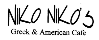 NIKO NIKO'S GREEK & AMERICAN CAFE logo