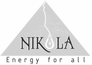 NIKOLA ENERGY FOR ALL logo